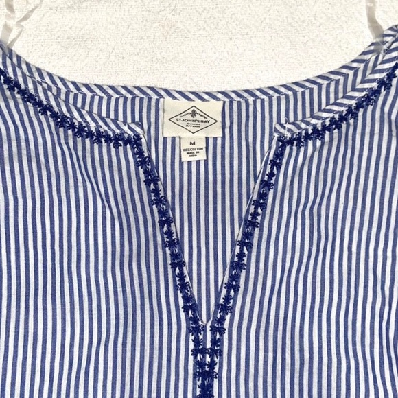 Detailed Blue Blouse - Picture 3 of 3